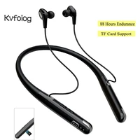 wireless headphones 88h sports earphones fone bluetooth v5 1 with microphone neckband bass stereo headset sd tf card for xiaomi