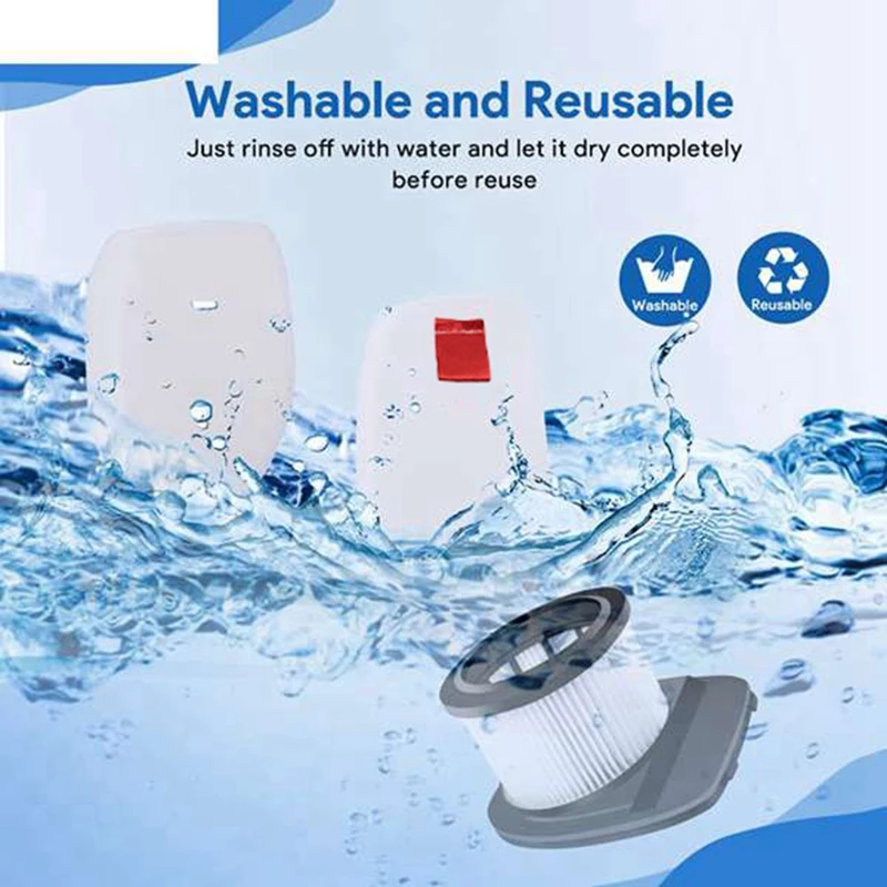 Запасные части HEPA-фильтр совместимый с Shark IC300 IZ251UK IZ201UK аксессуары для