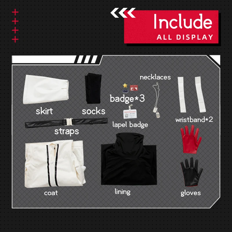 В наличии! Arknights Texas Косплей холодная зима Messenger ветровка женский костюм полный