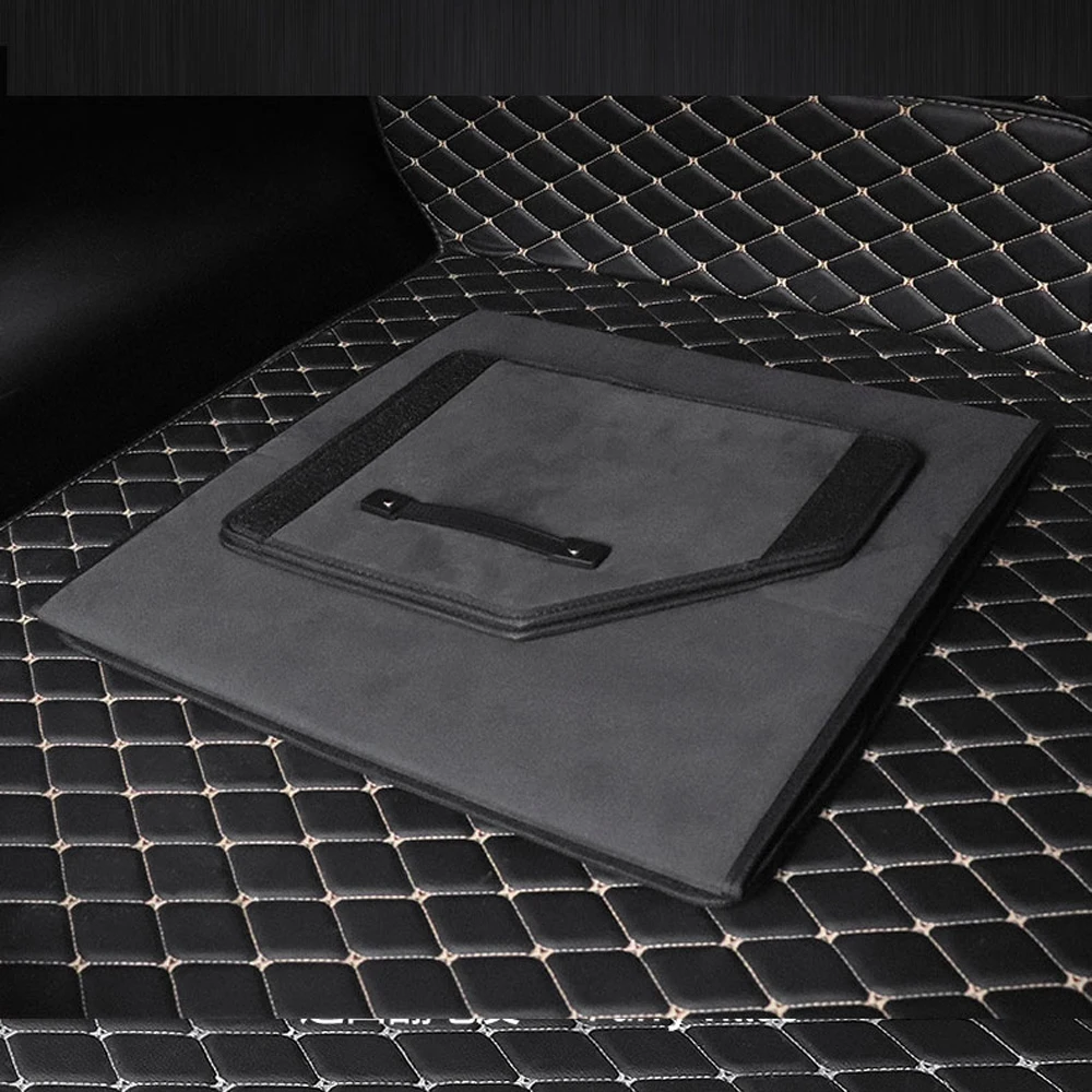 Высококачественный меховой органайзер для багажника автомобиля коробка с