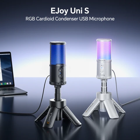 Comica EJoy Uni S RGB кардиоидный USB-микрофон