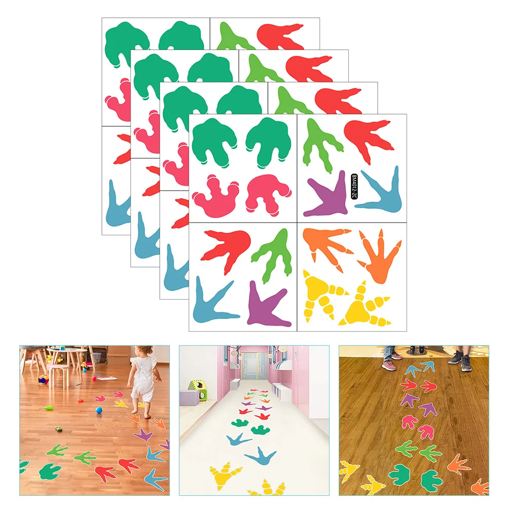 

Dinosaur Game Party Decorations Floor Decals Kids Room Stickers Decorate Pvc Child Boys