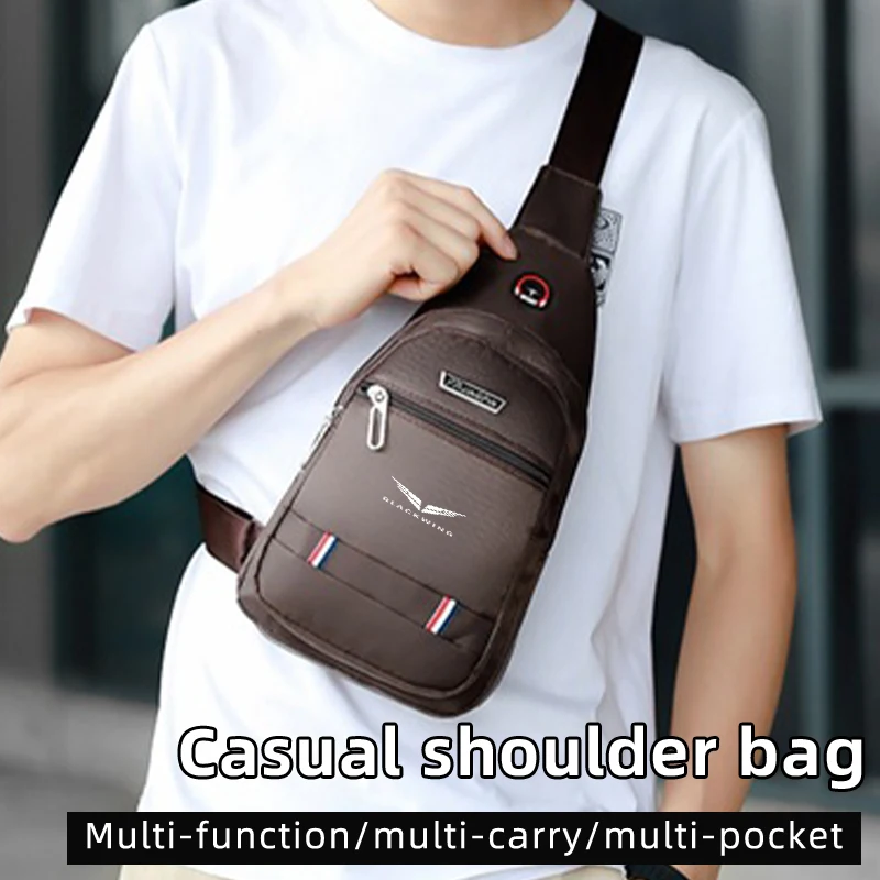 Мужской кошелек через плечо для стайлинга автомобилей деловая сумка Cadillac Escalade CTS