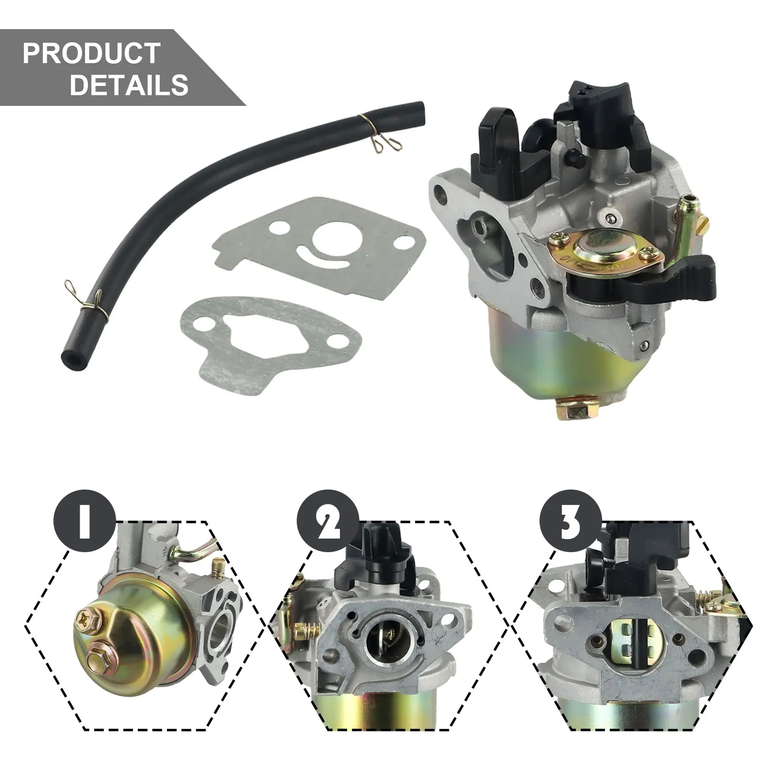 Для Honda G100 GXH50 карбюратор бензиновый металлический запасной двигатель 4-тактный