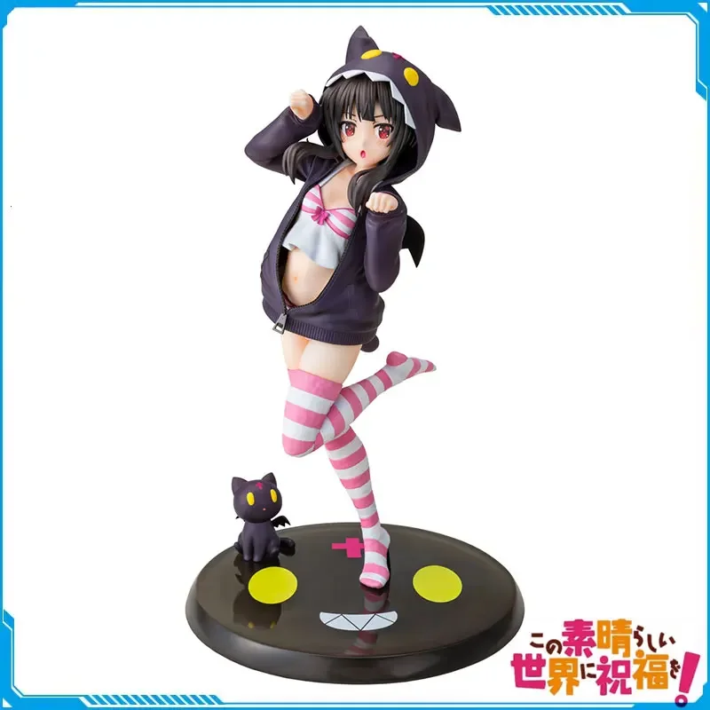 

Original Chara-ani Anime KonoSuba! Megumin Sports Jacket Ver Action Figure Collectible Model Toys