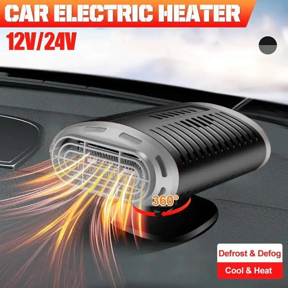 

12V Multifunctional Portable Electric Car Heater Defroster Demister Windshield Defroster Dryer Windshield Defogging Accessroies