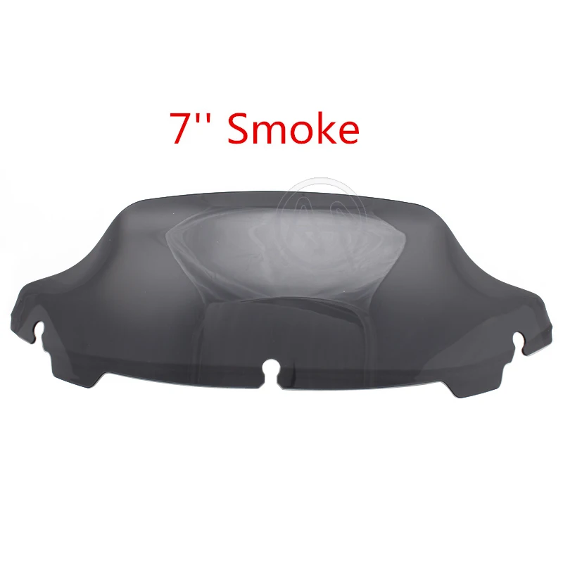 

Черный/дымчатый/прозрачный 4,5-дюймовый 7 "10,5-дюймовый обтекатель лобового стекла, чехол для Harley Electra Street Glide Touring 2014-up 2015-2019