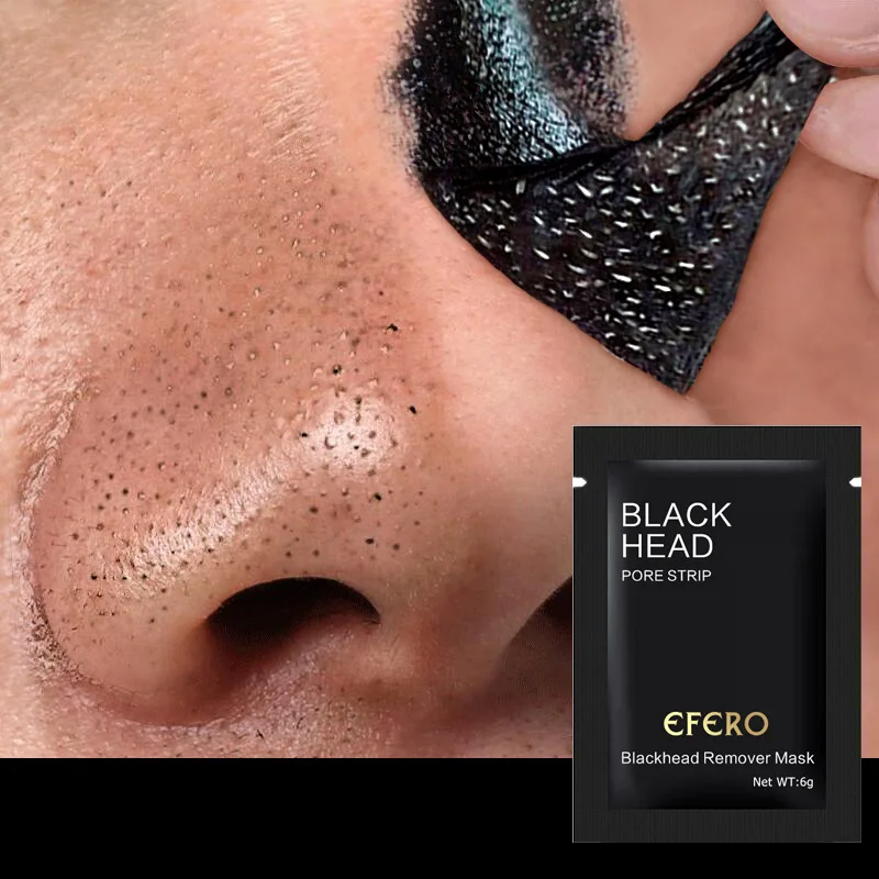 

10PCS Nose Blackhead Remover Mask Deep Cleansing Shrink Pore Acne Treatment Mask Skin Care Nose Black Dots Pore Strips Skin Care