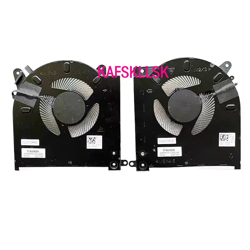 RW 0D1X38 0TG9V0 Вентиляторы охлаждения процессора и графического для Dell Alienware M15 R3 R4