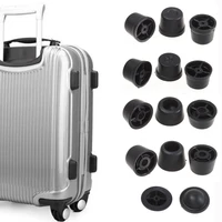 10pcs diy craft 13 styles black luggage feet pads plastic stud suitcase stand feet bag replacement bag feet luggage accessories