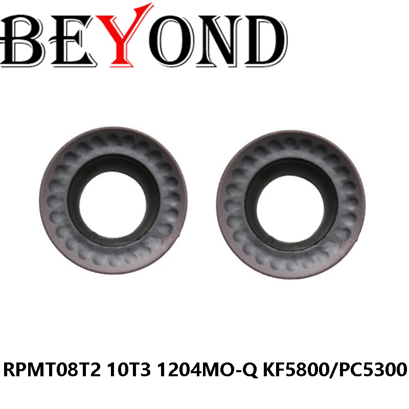 Оригинальные RPMT08T2MO-Q RPMT10T3MO-Q RPMT1204MO-Q KF5800 PC5300 фрезерные лезвия RPMT токарные резцы