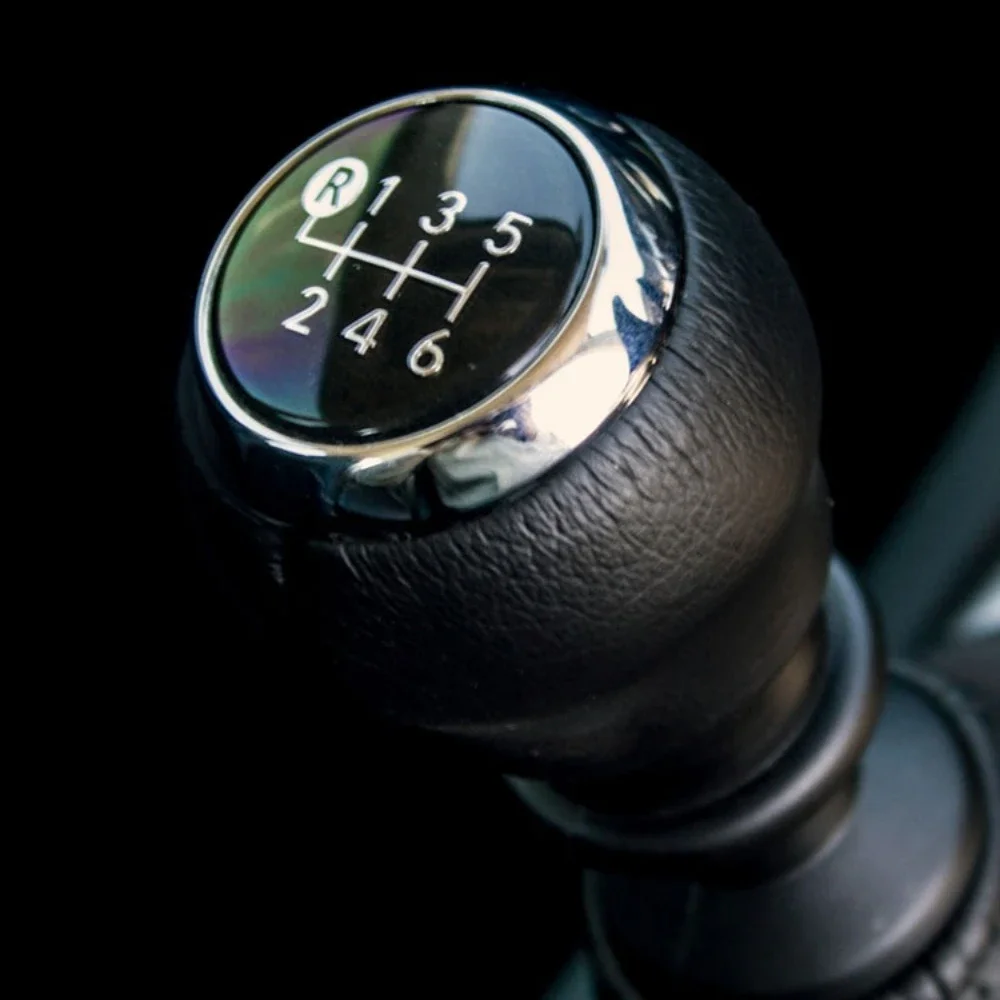 Автомобильная 6-скоростная ручка переключения передач эмблема внутренняя крышка