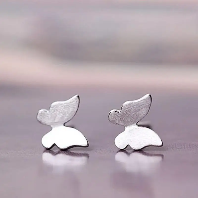 Женские серьги-гвоздики из серебра 925 пробы | Украшения и аксессуары