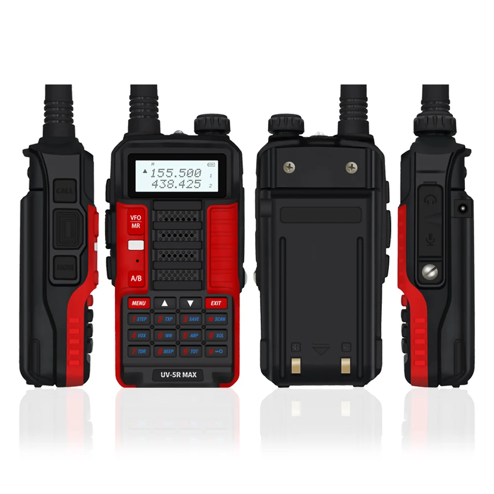 High Power 10W Baofeng UV-5R MAX Walkie Talkie uv5r max Two Way Radio USB Charging UV 5R Dual Band FM Transceiver 10KM Intercom