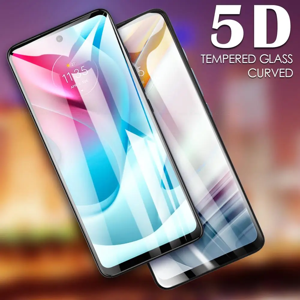 

5D Full Cover Tempered Glass Screen Protector Film For Motorola Moto G41 G51 G71 G40 G42 G52 G62 G82 G71s G50 G60 G100 G200