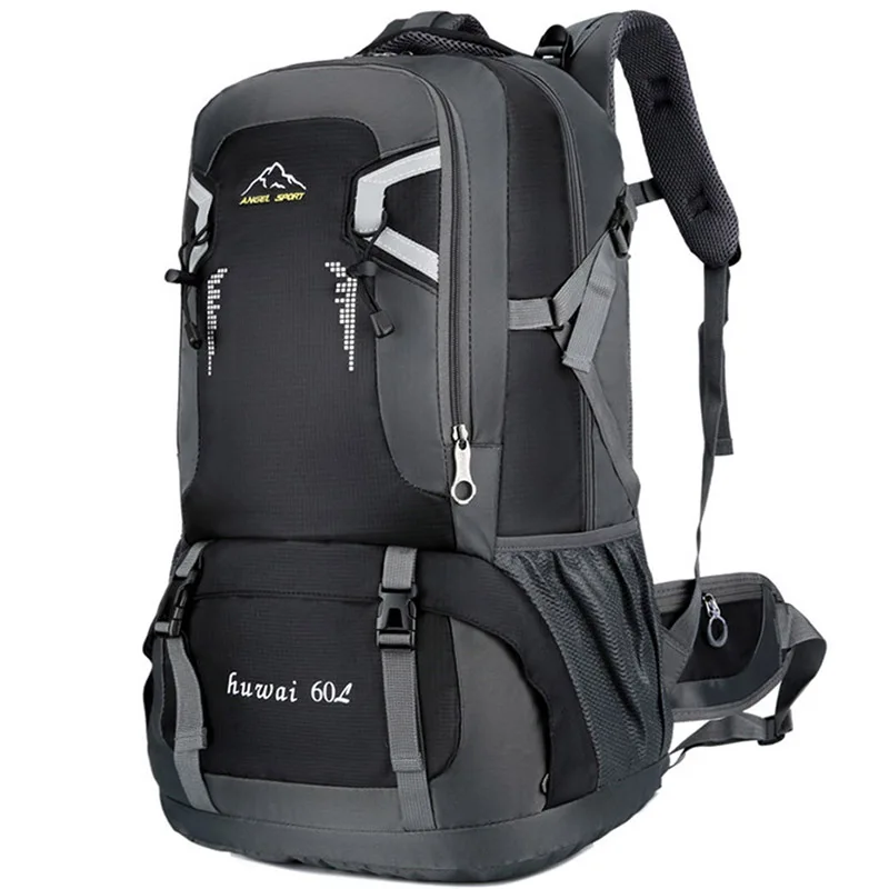 

60L Men's Hiking Outdoor Backpack Travel Climbing Bag Rucksack Sports Camping Backpack School Bag Pack For Male Female Women