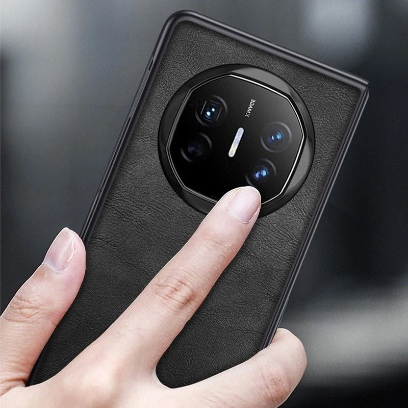 Кожаный чехол для телефона Capa Huawei Mate X6 3D с рисунком лося и головы оленя HUAWEI X5 X3 X2 XS2