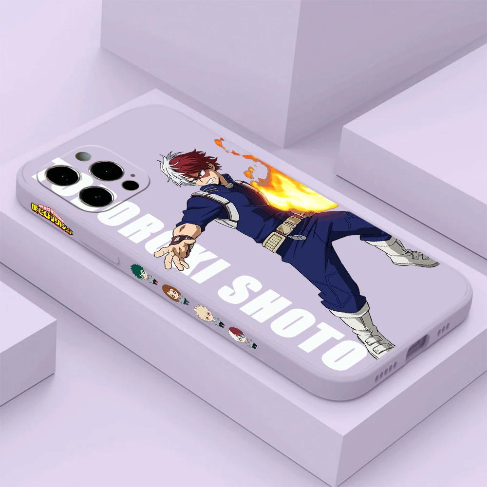 Чехол для телефона Anime My Hero Academia Vivo V30 V30e V29 V25 V21 Y50 Y36 Y35 Y28 Y22 Y21 Y20 Y17 Y16 Y15s Pro 4G 5G Soft Cover