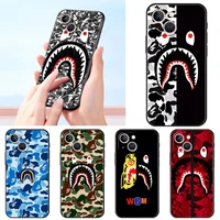 fashion sports brand ape phone case for apple iphone 11 13 pro max 12 mini 7 8 plus 6 6s x xs xr 5 5s se2 funda cover coque bag