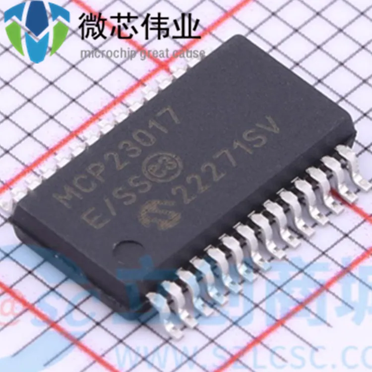10PCS Brand New Original MCP23017-E/SS SSOP28 -I/O IC chipset