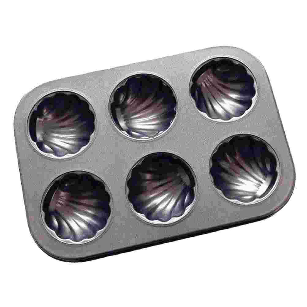 

Cake Scone Baking Tray Steel Muffin Molds Egg Muffin Pan Cake Pan Nonstick Madeline Bakeware Steel Cupcake Pan
