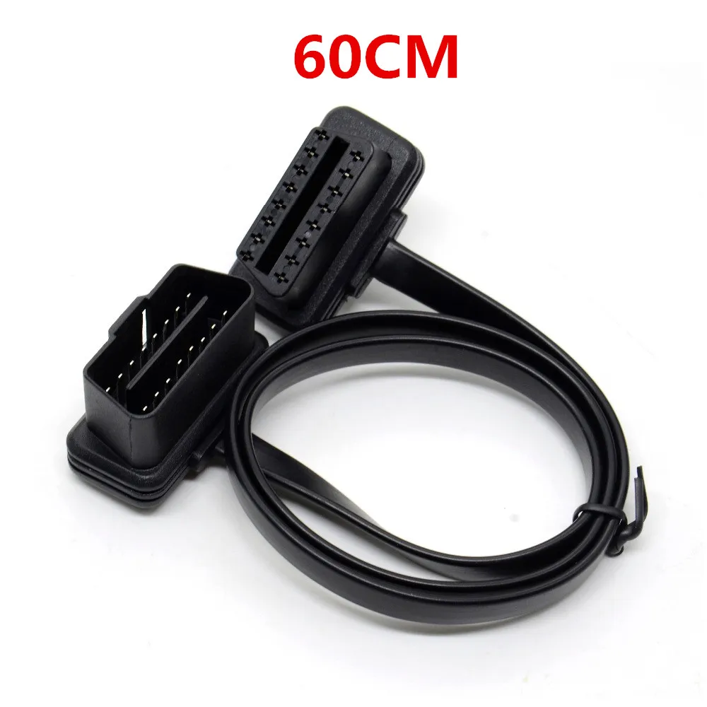 

Quallity OBD 2 splitter for ELM327 with switch male 2 port to female auto diagnostic cable extension 1 to 2 Y cable