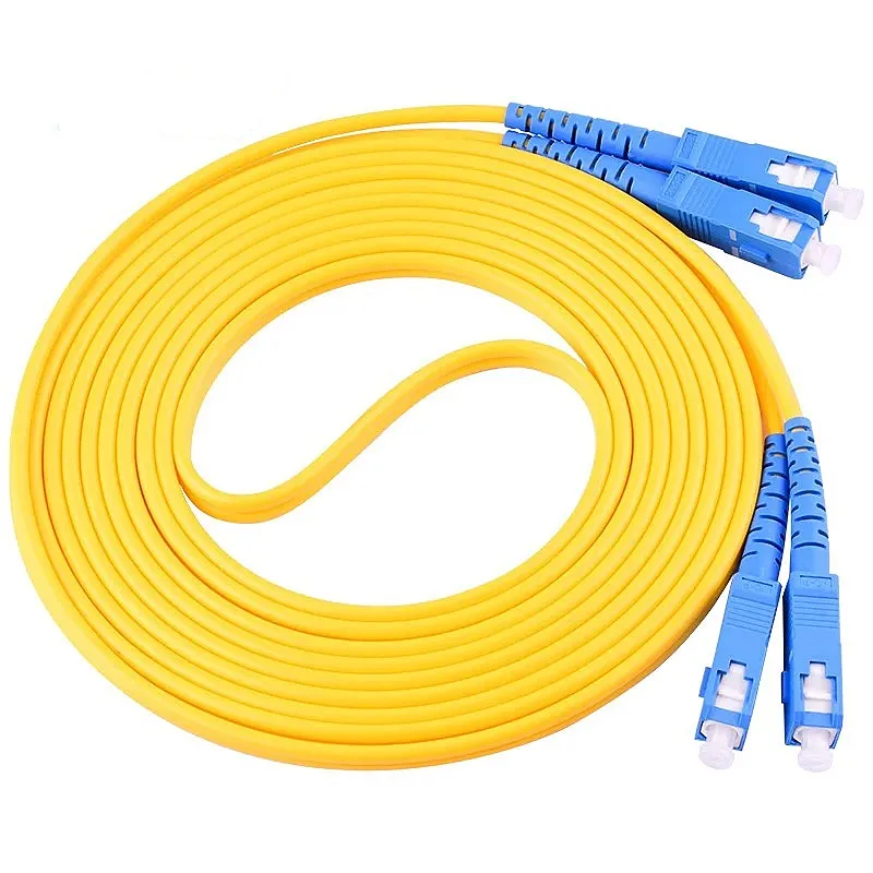 Carrier-Grade Fiber Optic Jumper SC-SC Single-Mode Dual-Core Pigtail Network Jumper Cable 1m 3m 5m 10m 20m 30m Free shipping