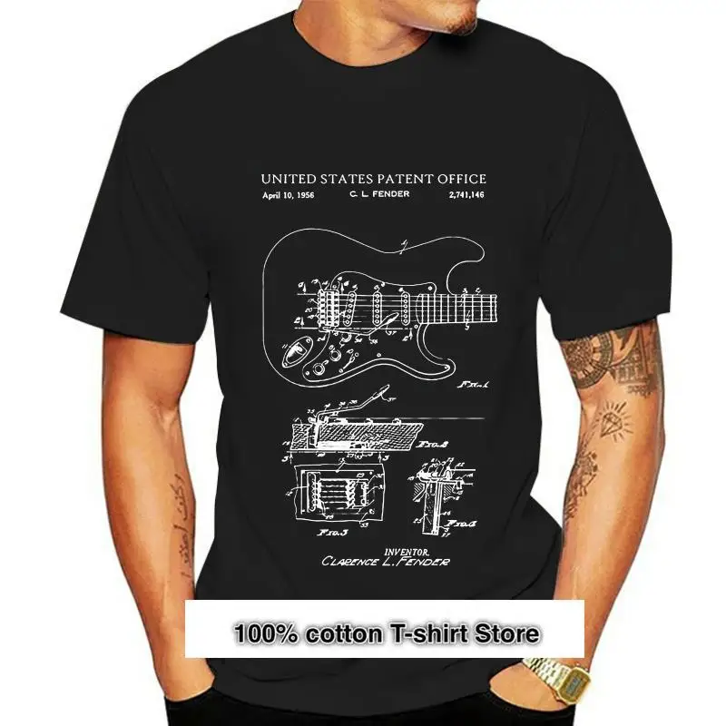 

Camiseta de charol de guitarra Vintage, 1956