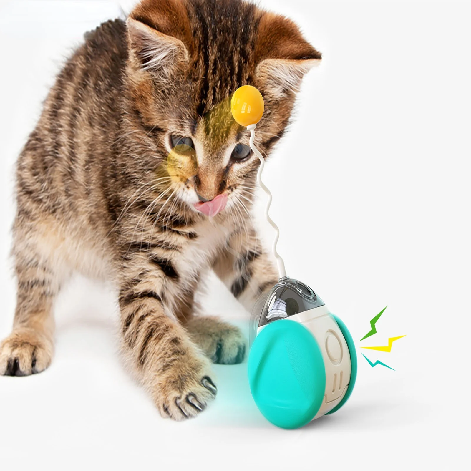 

Cat Toys Interactive Toys For Cats Free Shipping Kitten Toy Squeaky Catnip Play Colourful With Ball Supplies For Cat Accessories