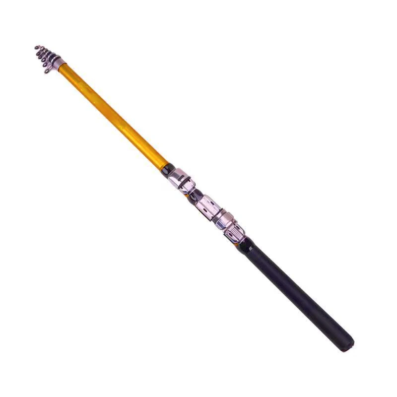 Rock Fishing Rod Small FRP Soft Tail  Portable Telescopic Short Joint Long Range Vara De Pesca Canne a Peche