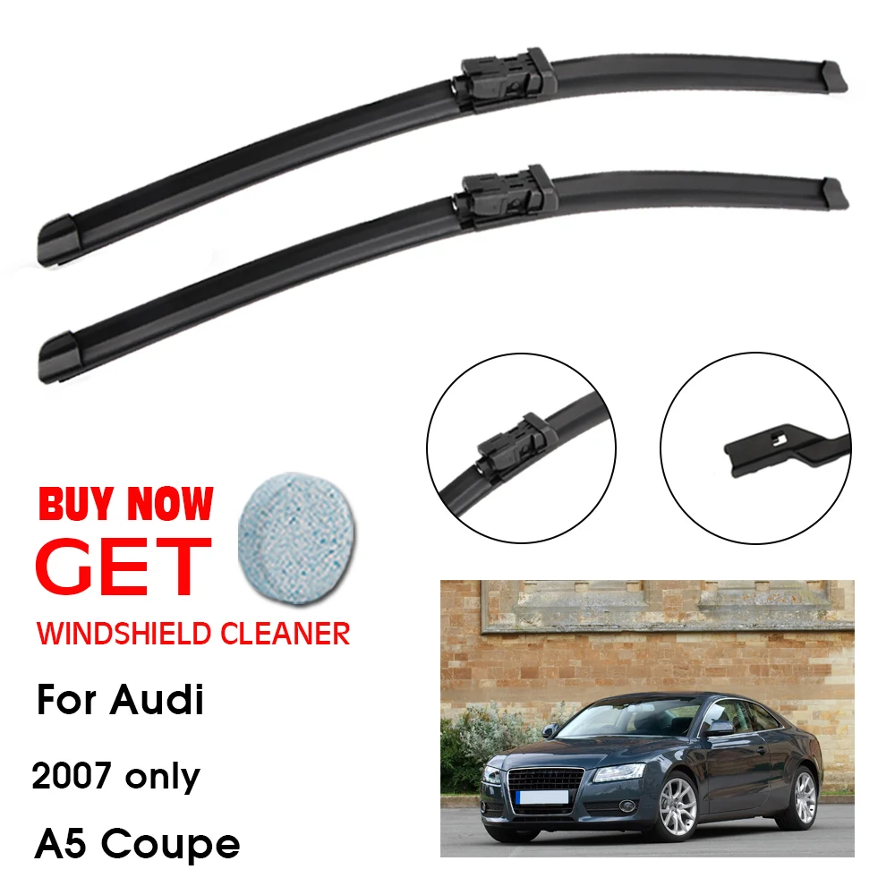 

Car Wiper Blade For Audi A5 Coupe 24"+20" 2007 Only Front Window Washer Windscreen Windshield Wipers Blades Accessories