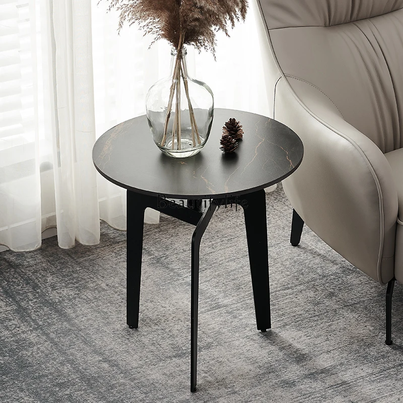 Современный итальянский минималистичный небольшой журнальный столик