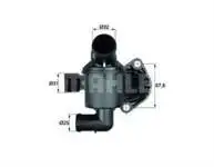

Thermostat complete 87 ° AMAROK 10 CRAFTER 1216 ° AMAROK 10