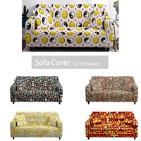 painted cover sofa l shape anti dust corner shaped chaise elastic sofa seat cover longue sofa slipcover 1pc
