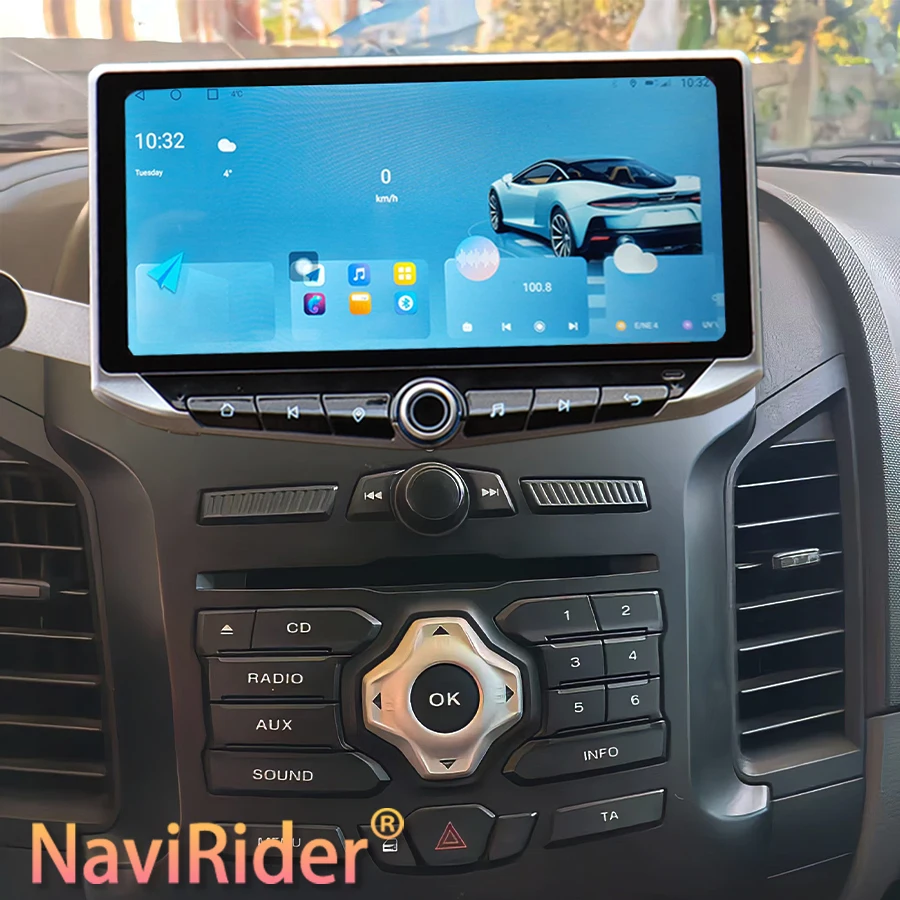 

Экран Android для Ford Ranger F250 2012 2013 2014 2015 Стерео 10,88-дюймовый автомобильный радиоприемник для телефона CarPlay GPS головное устройство мультимедиа