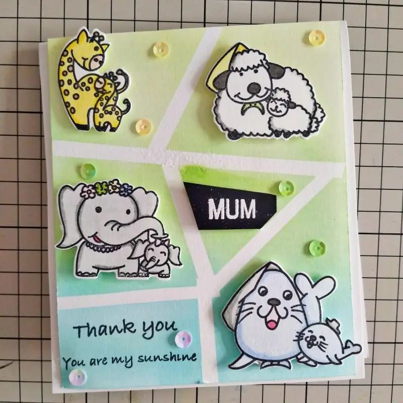 

Animal Elephant Metal Cut Dies and Stamps DIY Scrapbook Album Decor Embossed Paper Cards 2022