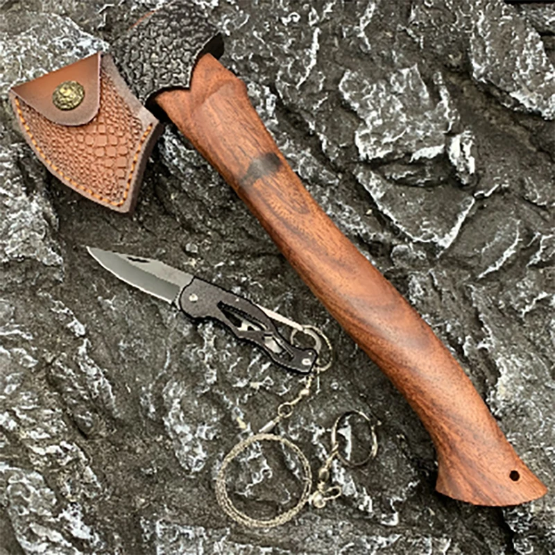 Ручной топор для измельчения древесины ручной Кованый дома и кемпинга