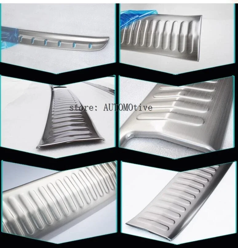 Защитная накладка из нержавеющей стали на внутренний бампер для Kia Sorento 2015 2016 20017