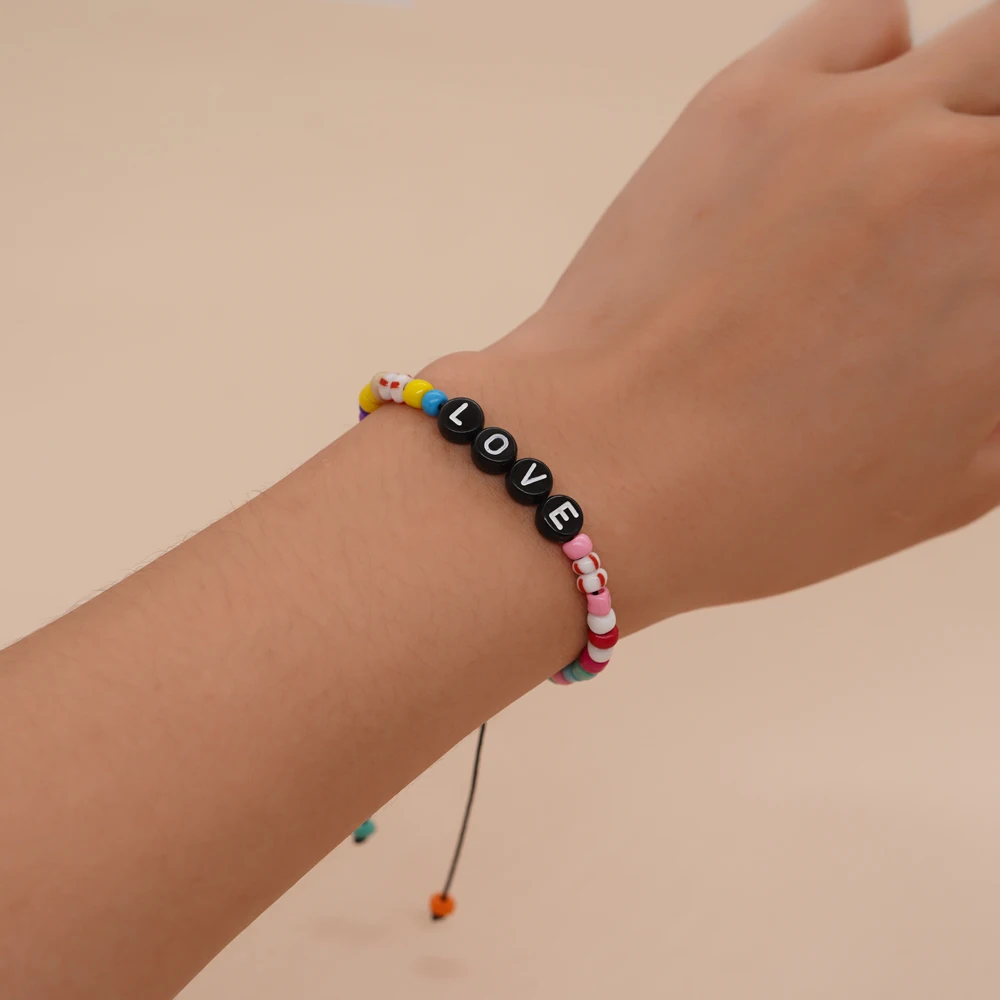 

Go2Boho Women Rope Chain Bracelet Handmade Beaded Jewelry Accessories Charm Bracelets for Men Gift Adjustable Size Lace-Up
