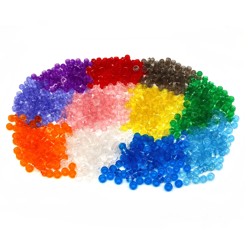 Aquaryta 300/5001000 шт. 1x1 прозрачные круглые строительные блоки аксессуары частицы