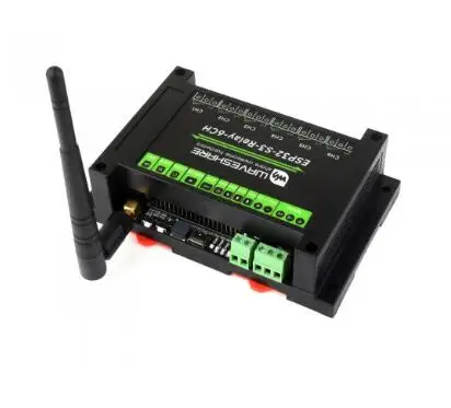 Фото ESP32-S3-Relay-6CH Промышленный 6-канальный релейный модуль Wi-Fi поддерживает управление Wi-Fi BluetoothRS485 Встроенные интерфейсы Pico HAT №1