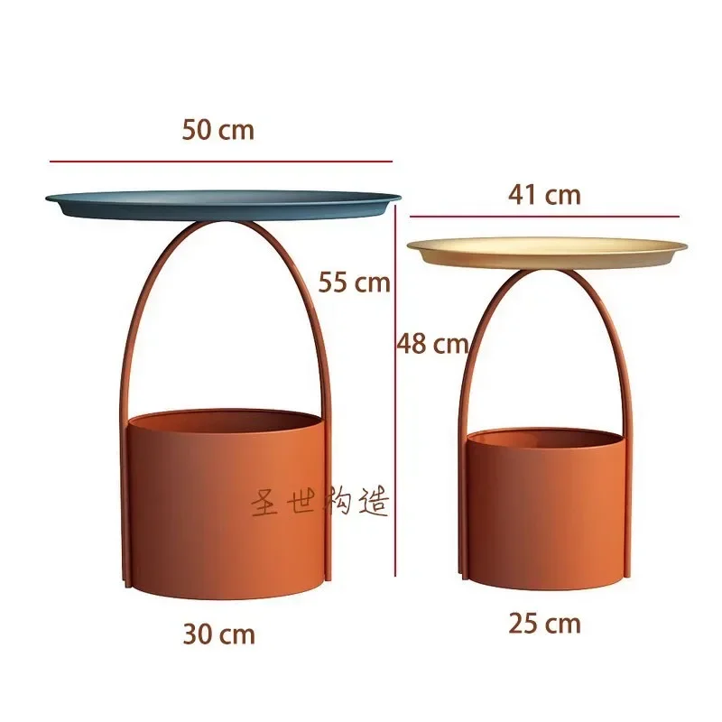 Журнальные столики в скандинавском стиле уникальные минималистичные круглые