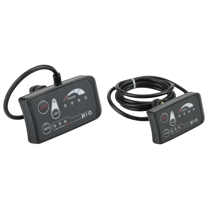 

Разъем для светодиодного дисплея 810 для электрического велосипеда, измеритель скорости велосипеда, подключение фары и светодиодного контр...