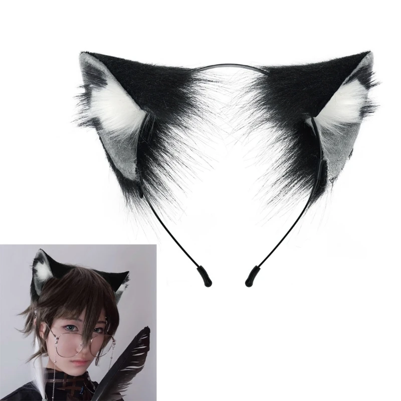 

SPA Shower Headband Cat Ear Shape Hair Hoop Party Headpiece Cosplay Anime Prop