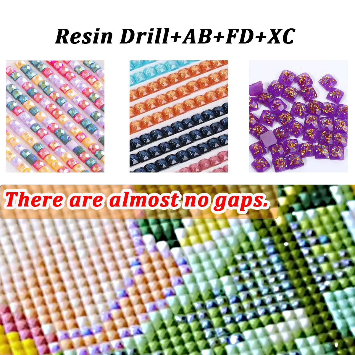 Фото 【Piu Diamond Art】Aromas Crystal AB Rhinestone FD Rhinestone Perfect Resin Diamond №2