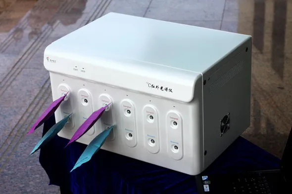 Детектор Helicobacter pylori 13C инфракрасный спектрометр лабораторный дыхательный прибор