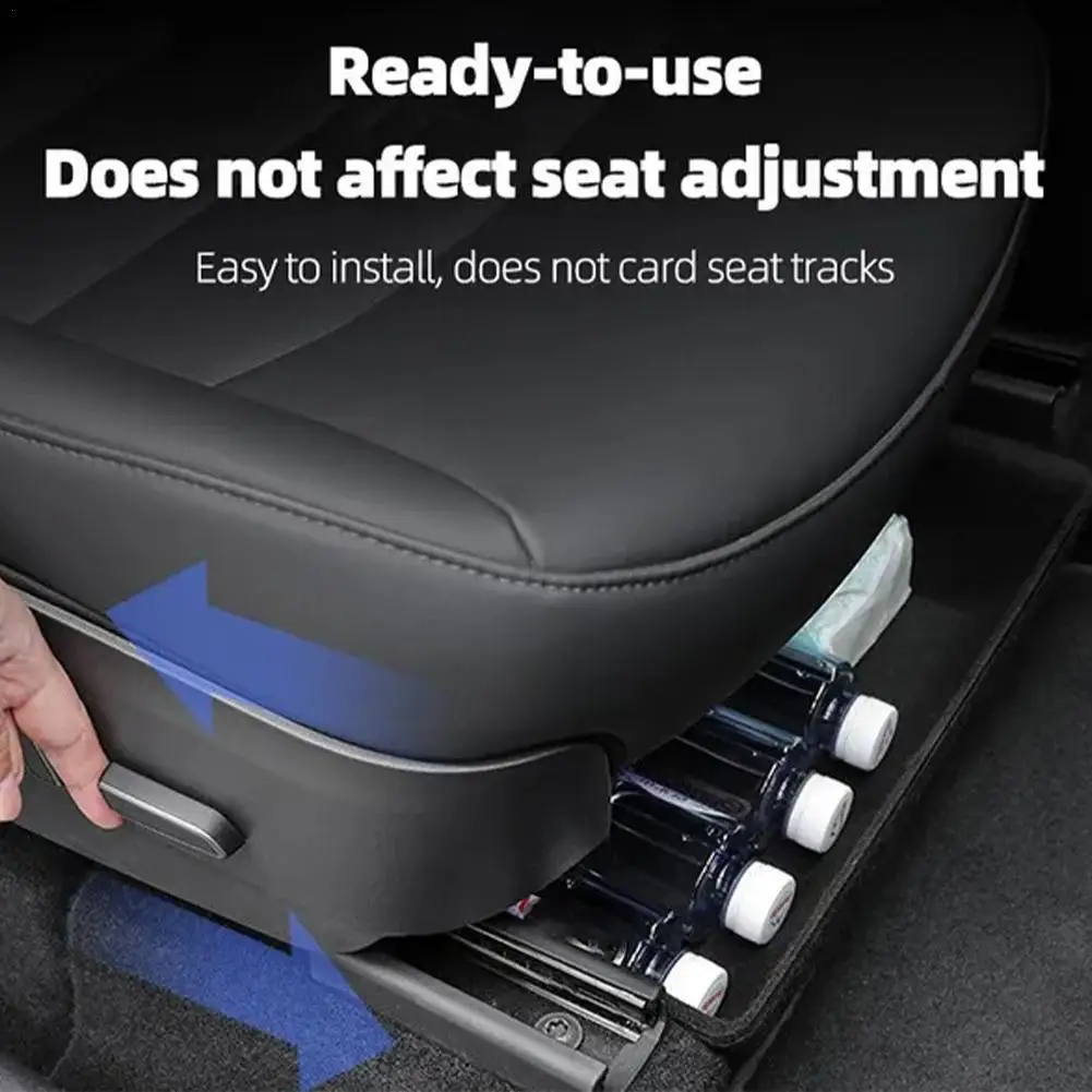 

1pcs for Tesla Model Y Under Seat Storage Box High Capacity Organizer Case Drawer Holder Car Interior Accessories ABS Material