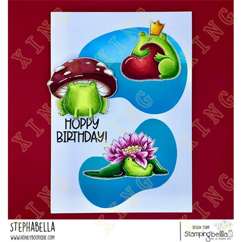 Прозрачные силиконовые штампы Froggy для рукоделия рельефное украшение Новое