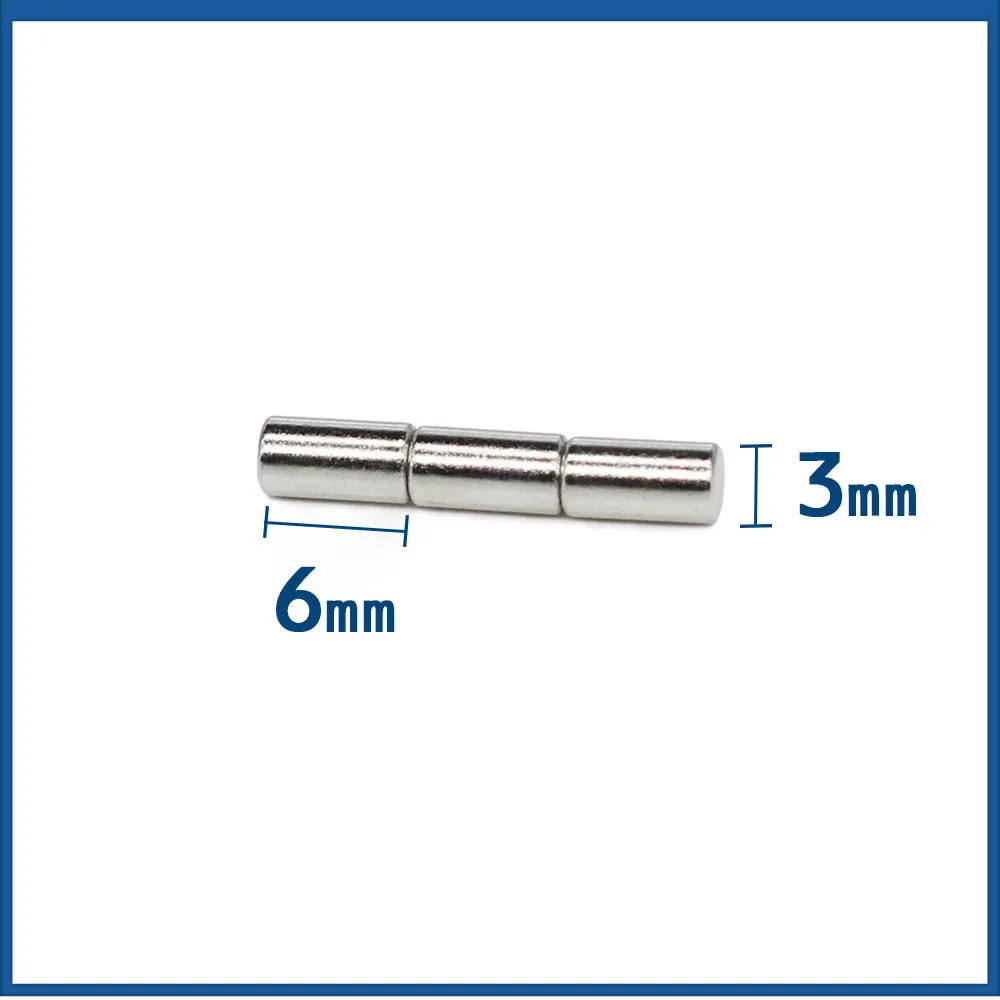 

20/50/100/500/1000PCS 3x6 Small Search Minor Magnet 3mm x 6mm Bulk Round Neodymium Magnets 3x6mm Disc Magnets strong 3*6 mm