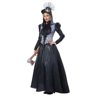 cosplay devil murderess costume adult womens killer dress masquerade party dress earl queen performance dress